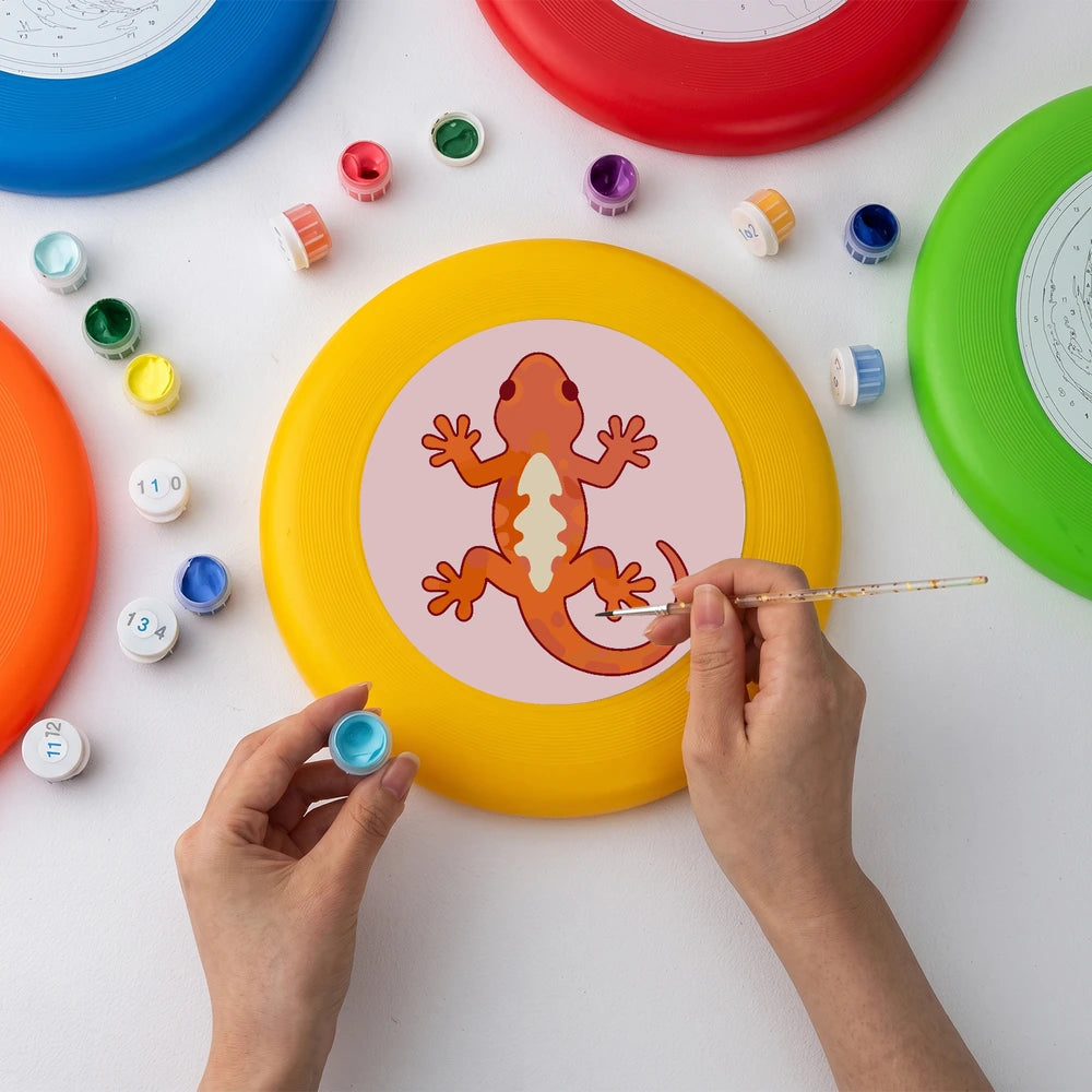 Paint by Numbers - Frisbee | Orange Lizard