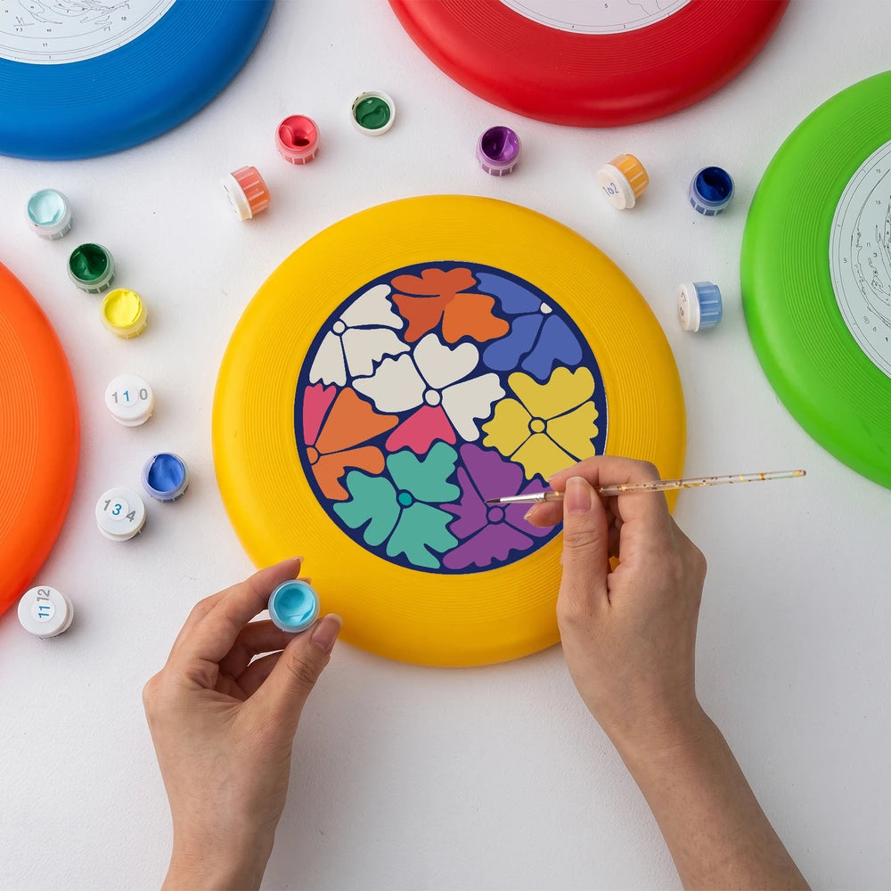 Paint by Numbers - Frisbee | Petal Collage