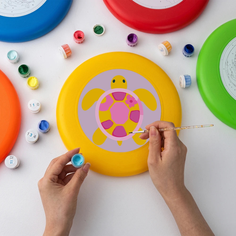Paint by Numbers - Frisbee | Pink Turtle