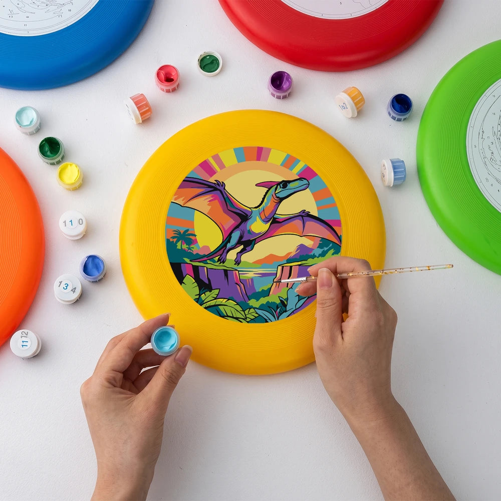 Paint by Numbers - Frisbee | Pterodactyl in the Jungle