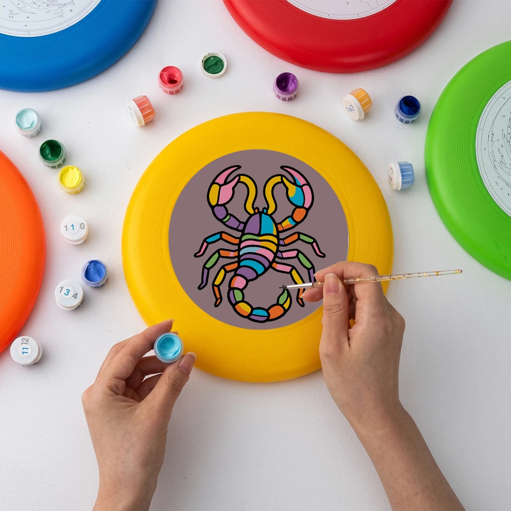 
Paint by Numbers - Frisbee | Scorpio Sign