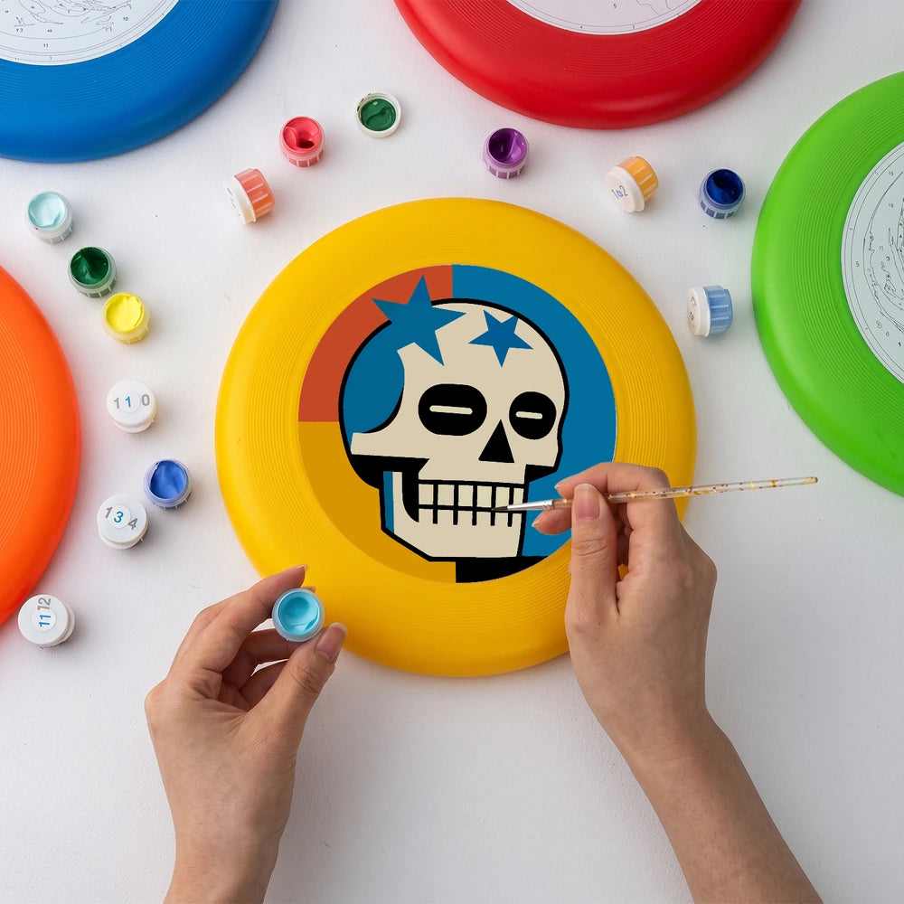 
Paint by Numbers - Frisbee | Star Skull