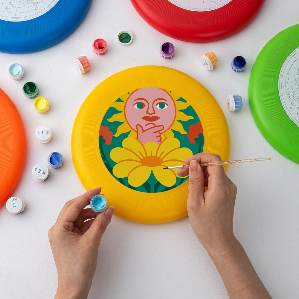 
Paint by Numbers - Frisbee | Sun and Moon in Bloom