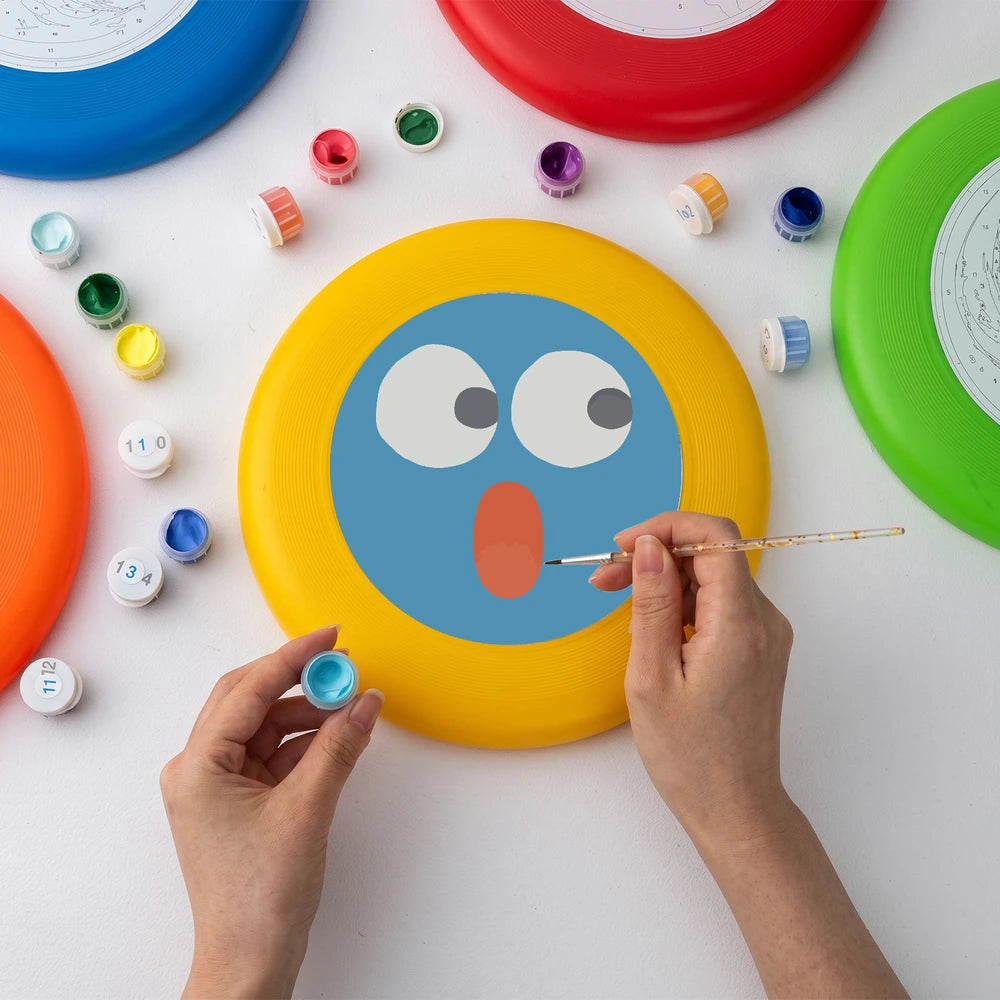 
Paint by Numbers - Frisbee | Surprised Blue Face