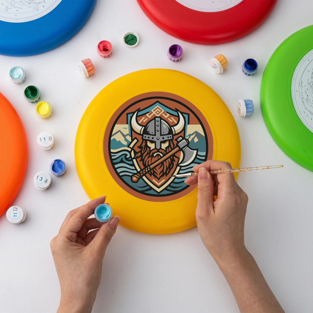 Paint by Numbers - Frisbee | Viking Warrior