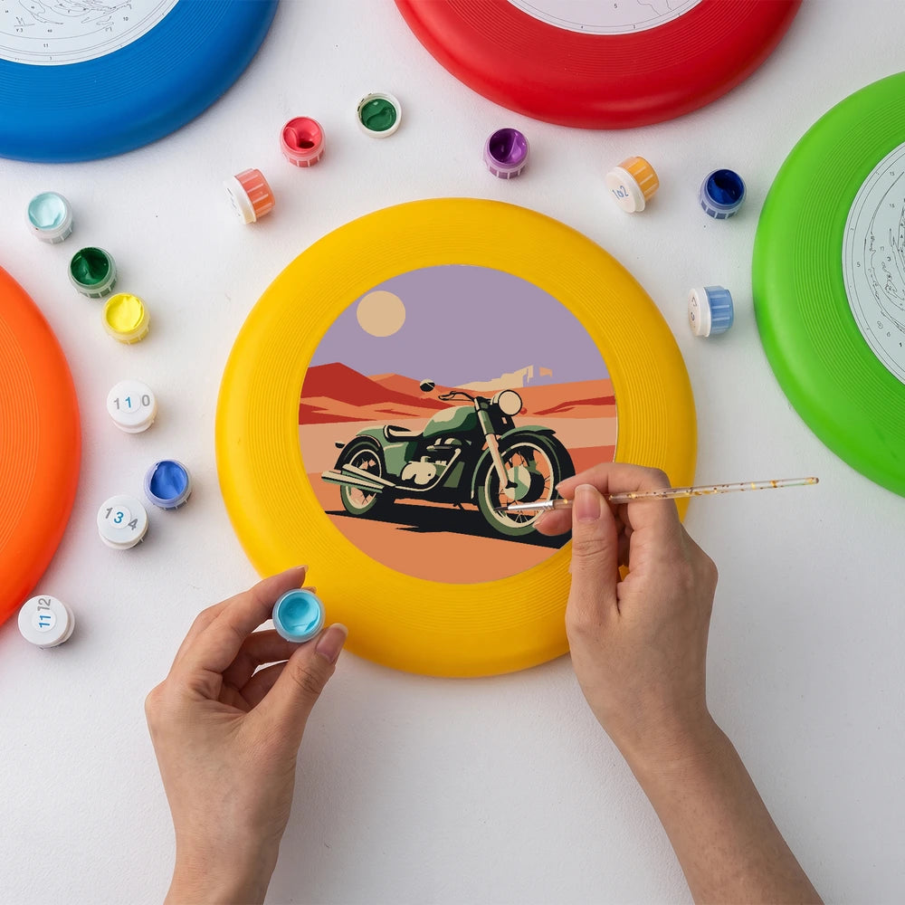 Paint by Numbers - Frisbee | Vintage Motorcycle