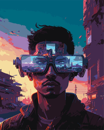 Paint By Numbers - Augmented Reality - by Guenter Puschmann