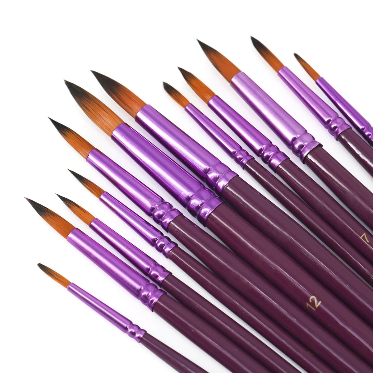 
Paint by Numbers - Premium Brushes for Acrylic Colors