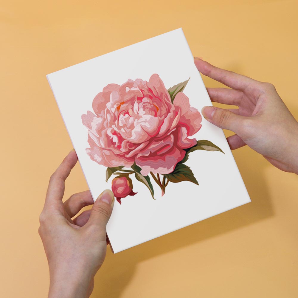 Paint by Numbers – 6 Mini Paintings | Flower Collection