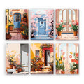 Paint by Numbers – 6 Mini Paintings | Blooming Doorways Set