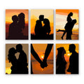 Paint by Numbers – 6 Mini Paintings | Sunset Romance Set