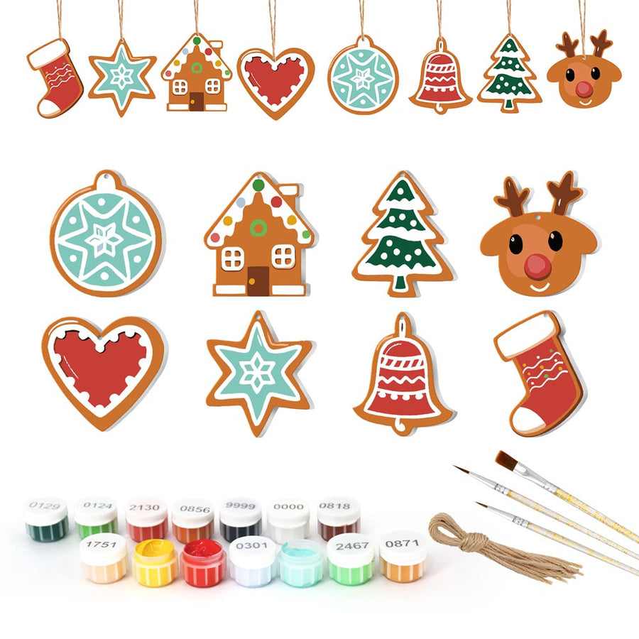 Christmas Ornaments Paint by Numbers Kits