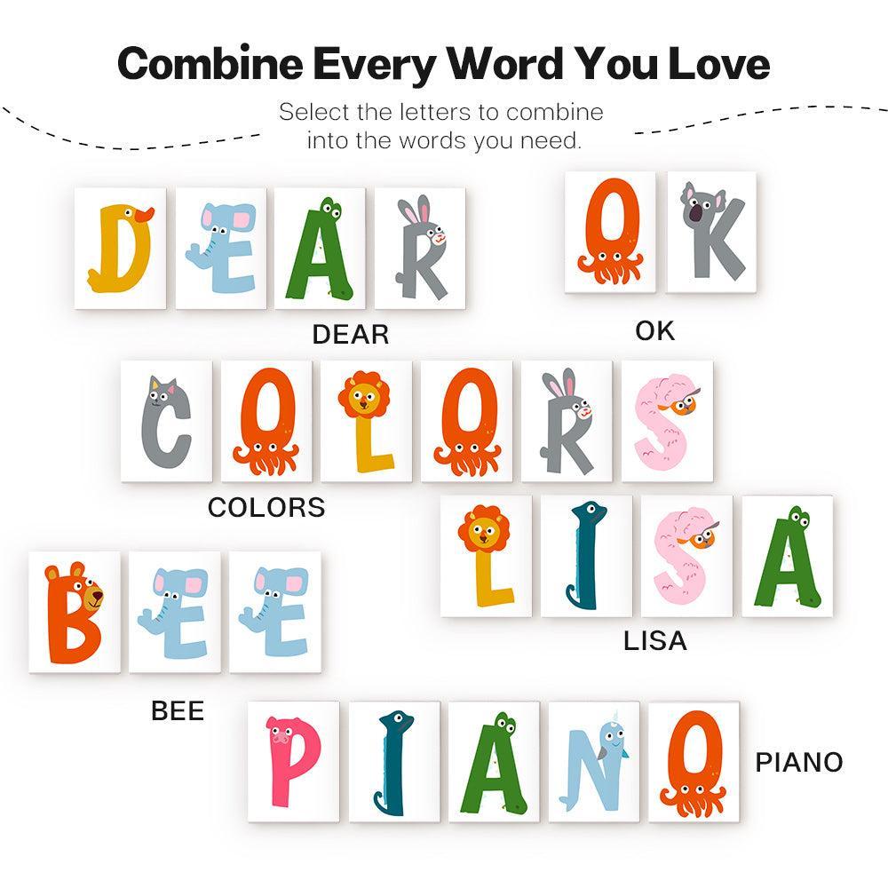 
Paint by Numbers – Alphabet Painting Kit | A to Z Animal Friends