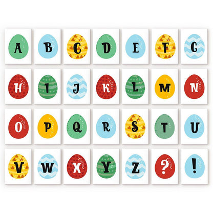 Paint by Numbers – Alphabet Painting Kit | A to Z Easter Egg Letters