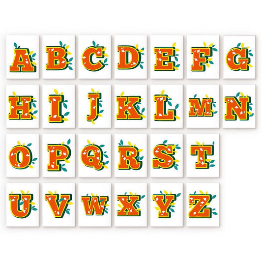 Paint by Numbers – Alphabet Painting Kit | Citrus Garden Letters A–Z