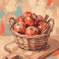 Paint by Numbers - Apple Basket and Cinnamon