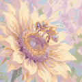 Paint by Numbers - Bee on a Sunflower