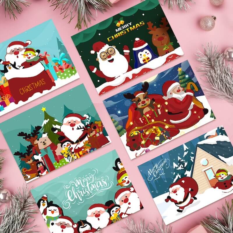 
Paint by Numbers - Christmas Cards | Christmas time