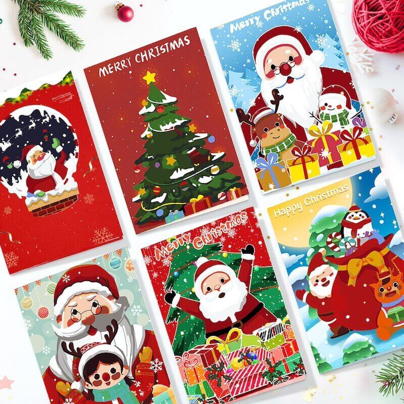 
Paint by Numbers - Christmas Cards | Christmas tree