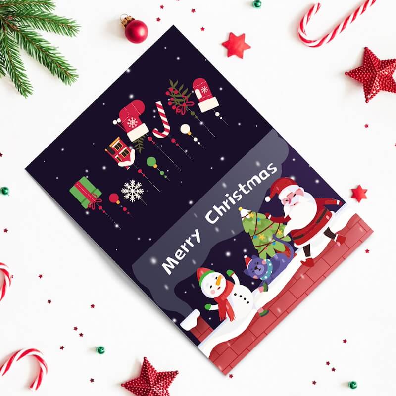 
Paint by Numbers - Christmas Cards | Merry Christmas