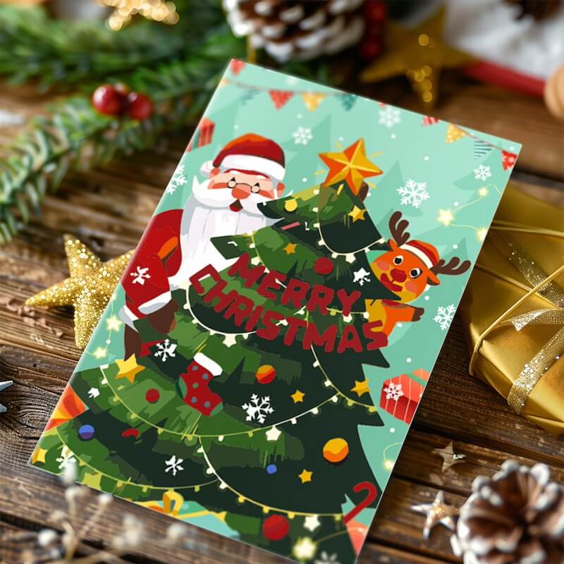 
Paint by Numbers - Christmas Cards | Presents