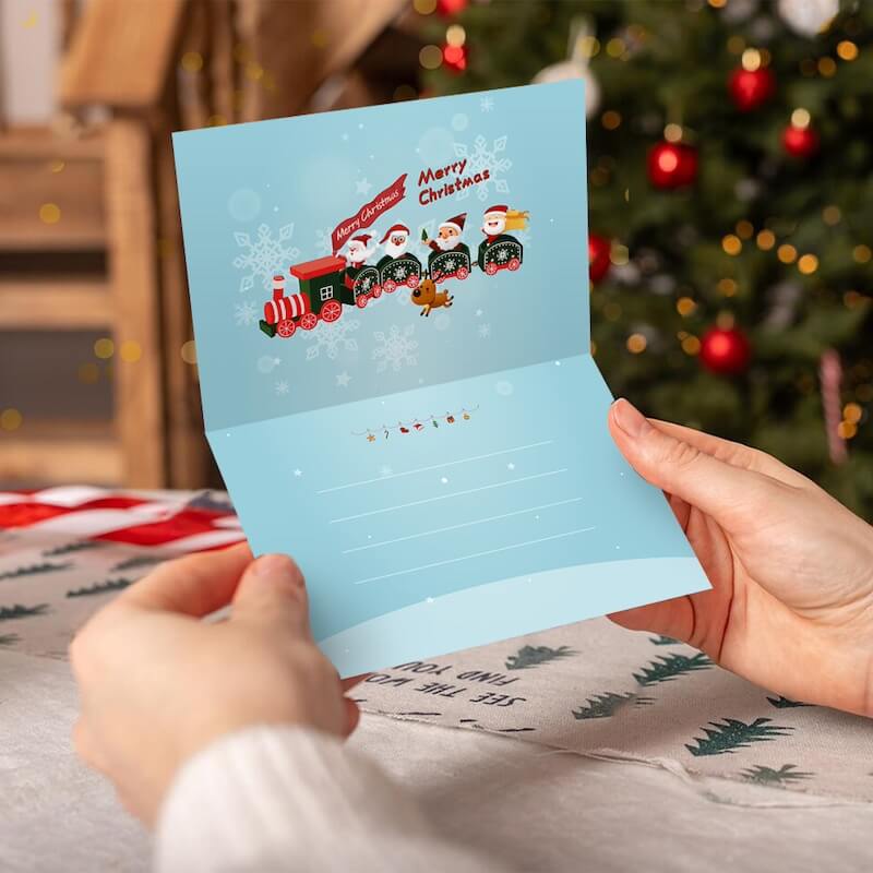 
Paint by Numbers - Christmas Cards | Santa Claus