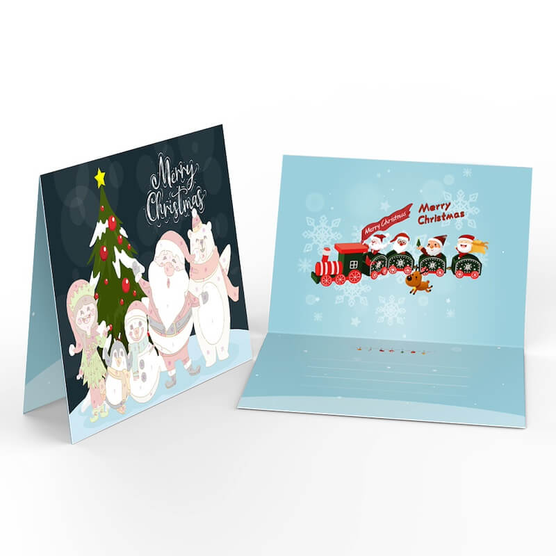 
Paint by Numbers - Christmas Cards | Santa Claus