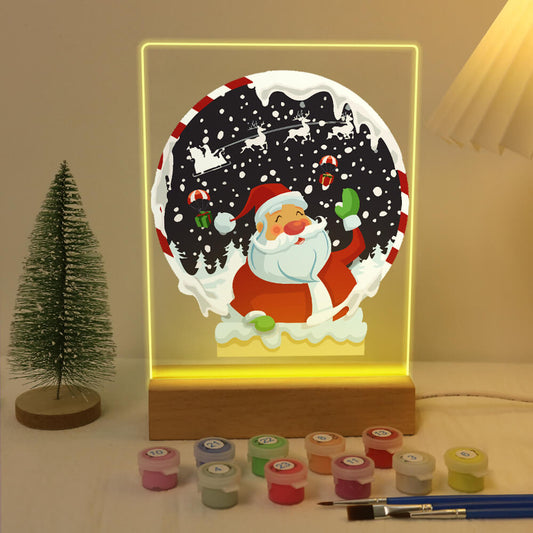 Paint by Numbers - Christmas Light | Christmas Snow Globe