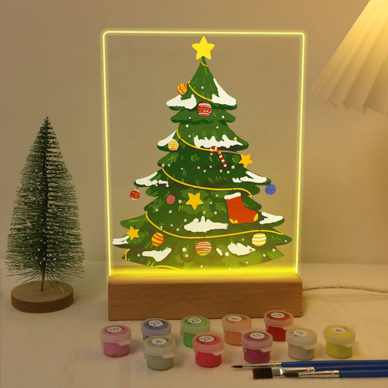 Paint by Numbers - Christmas Light | Christmas tree