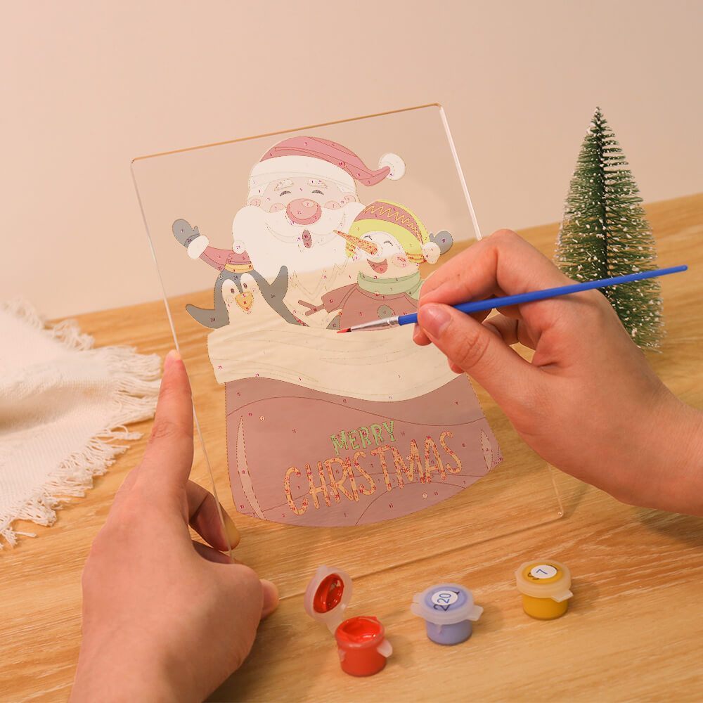 
Paint by Numbers -  Christmas Light | Merry Christmas