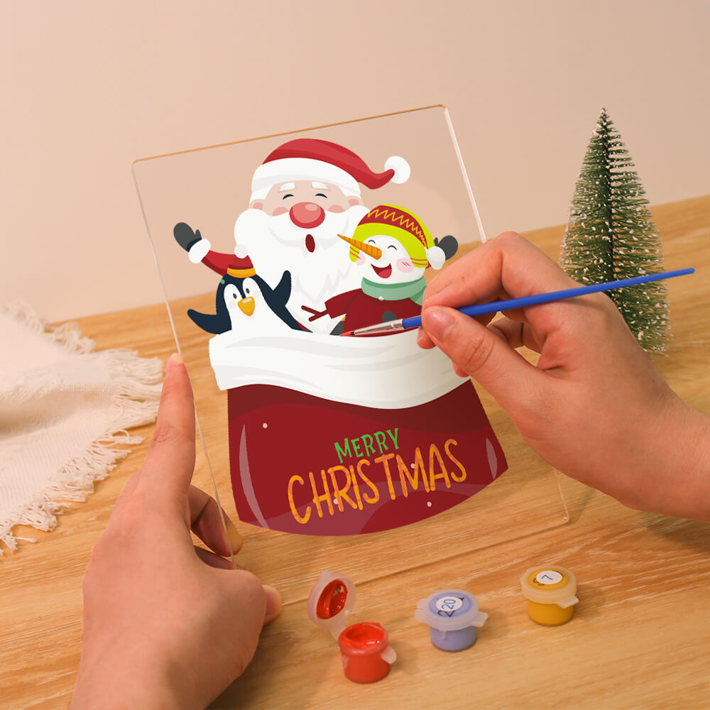 
Paint by Numbers -  Christmas Light | Merry Christmas