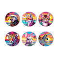 Paint by Numbers - Coasters | Animal Portraits