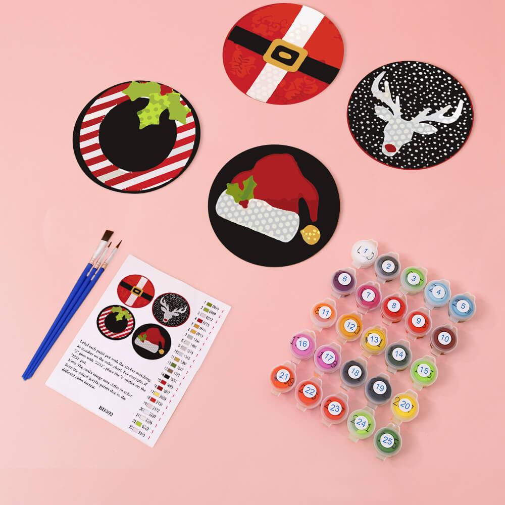 
NumberstoArt-Coaster-Christmas