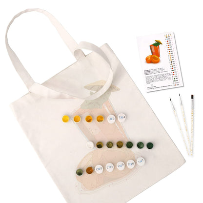 Paint by Numbers – DIY Totebag | Apricot Juice