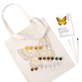 Paint by Numbers – DIY Totebag | Golden Butterfly