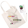 Paint by Numbers - DIY Totebag | Succulent Garden