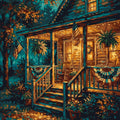 Paint by Numbers - Fourth of July Porch