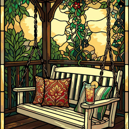 Paint by Numbers - Front Porch Swing