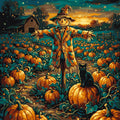 Paint by Numbers - Halloween Pumpkin Patch