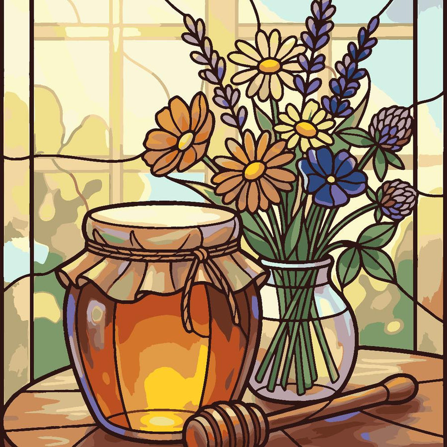 Tea Time and Sweat Treats Paint by Numbers Kits