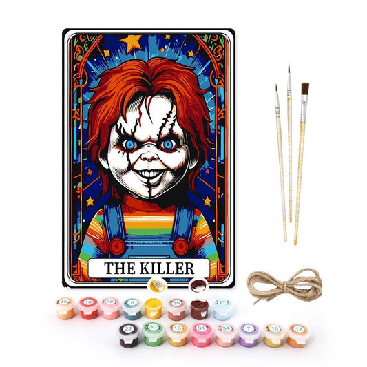 Paint by Numbers – Horror Doll Art | The Killer