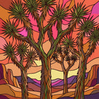 Paint by Numbers - Joshua Tree Sunset