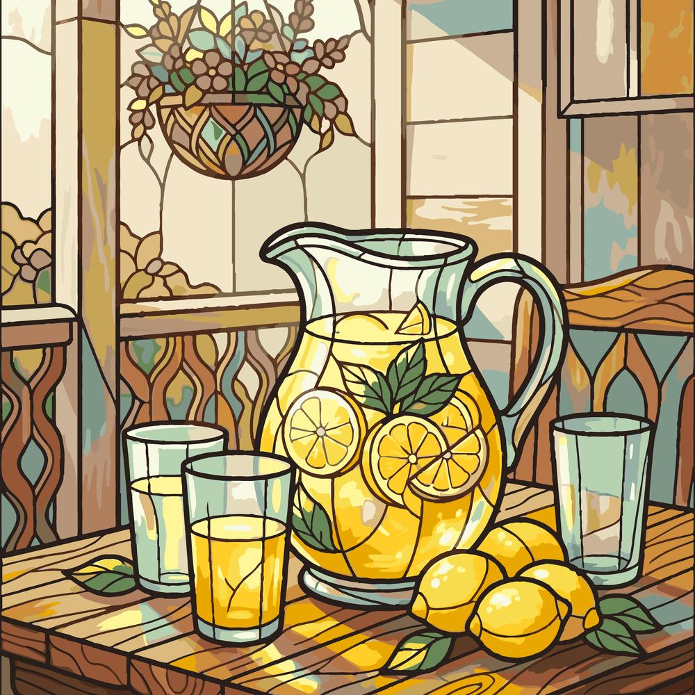 Paint by Numbers - Lemonade on the Porch