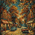 Paint by Numbers - Main Street in Autumn