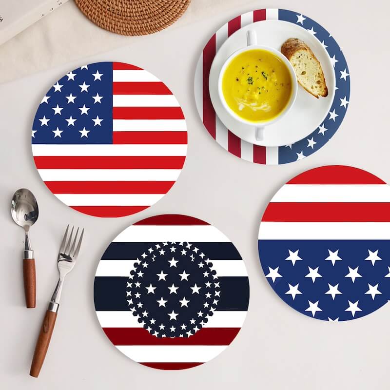 
Paint by Numbers - Placemats | America