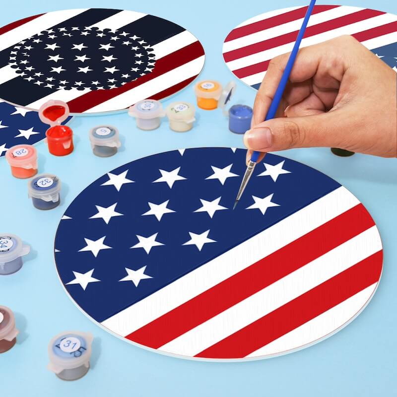 
Paint by Numbers - Placemats | America