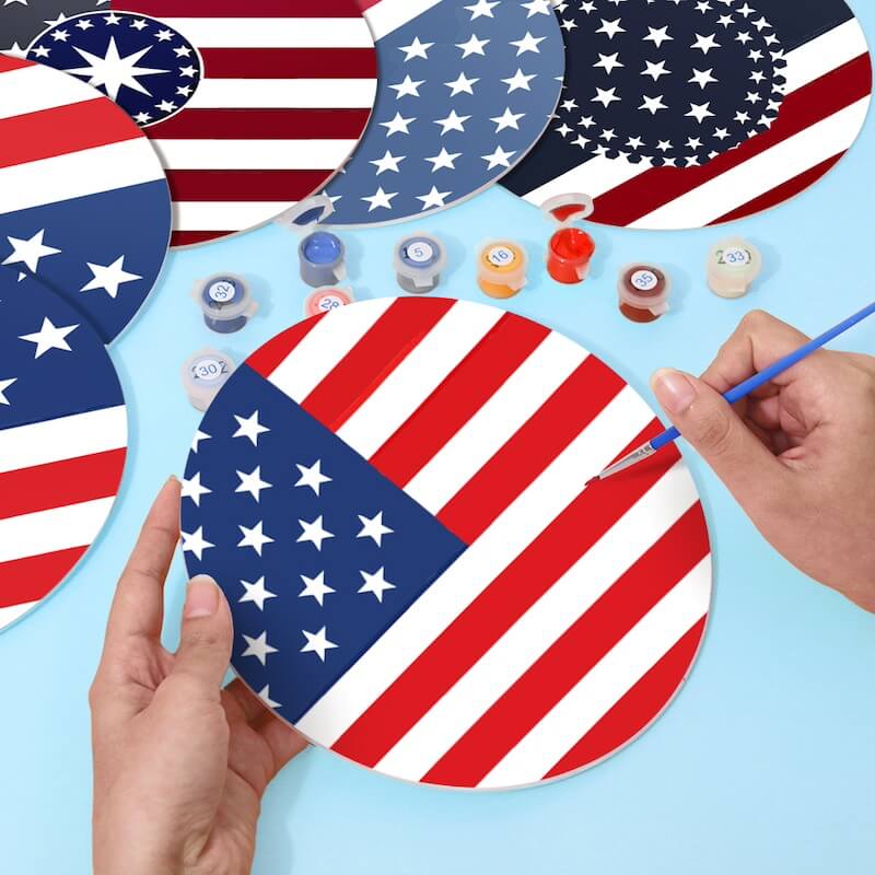 
Paint by Numbers - Placemats | America