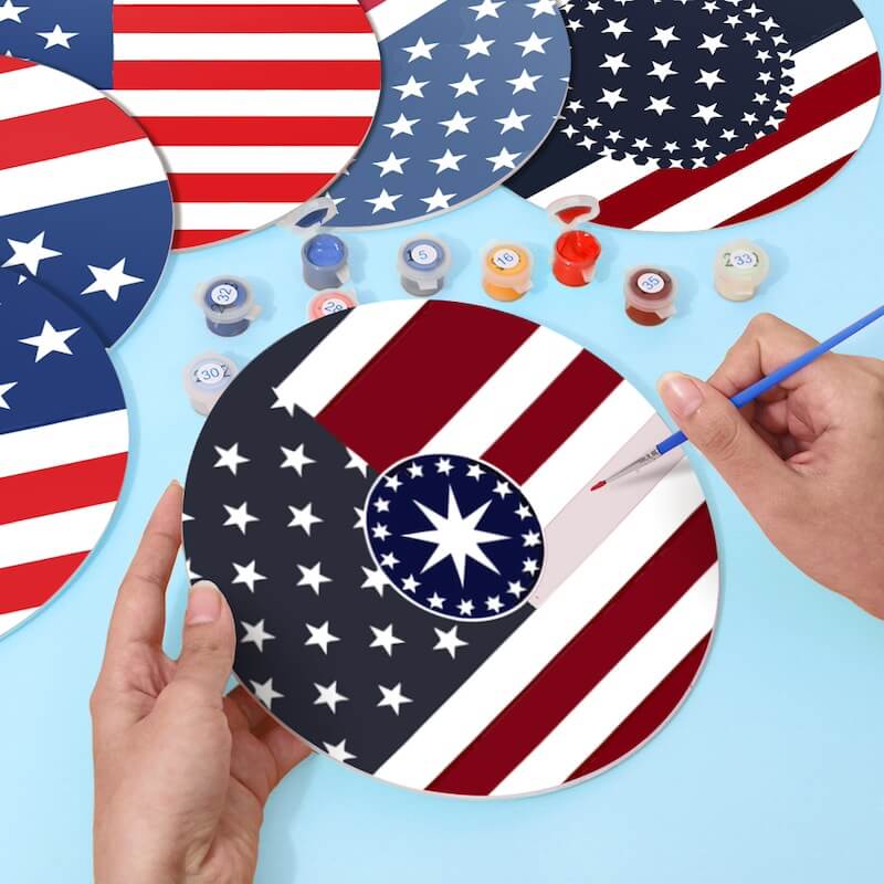 
Paint by Numbers - Placemats | America