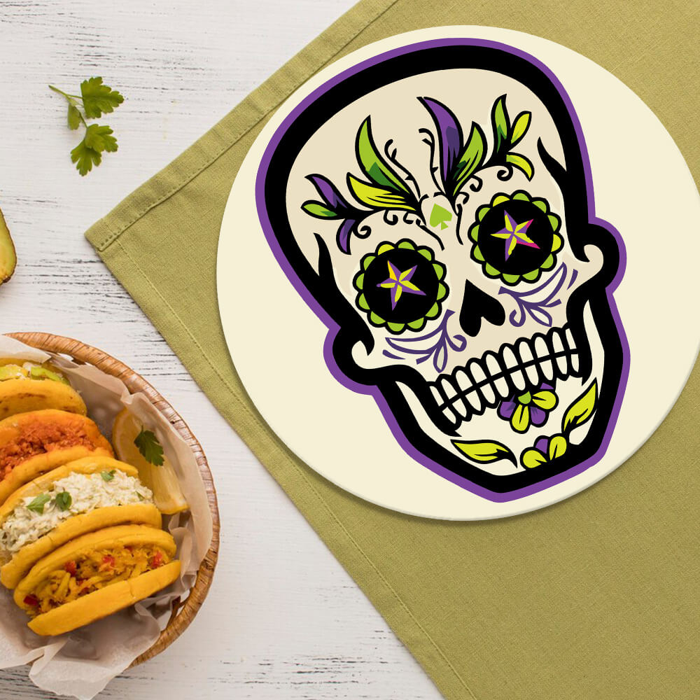 
Paint by Numbers - Placemats | Calavera