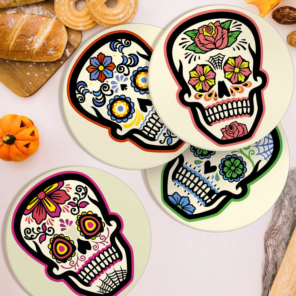 
Paint by Numbers - Placemats | Calavera